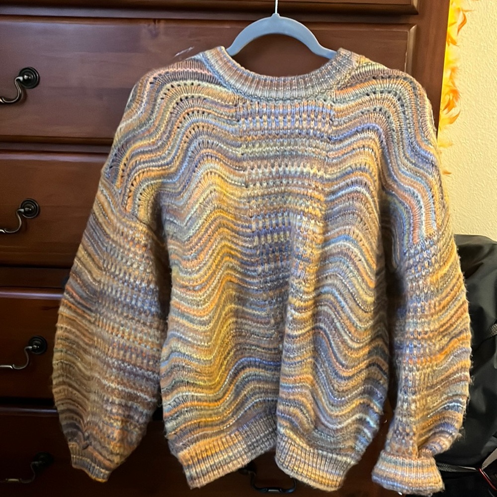 Fun colorful sweater!